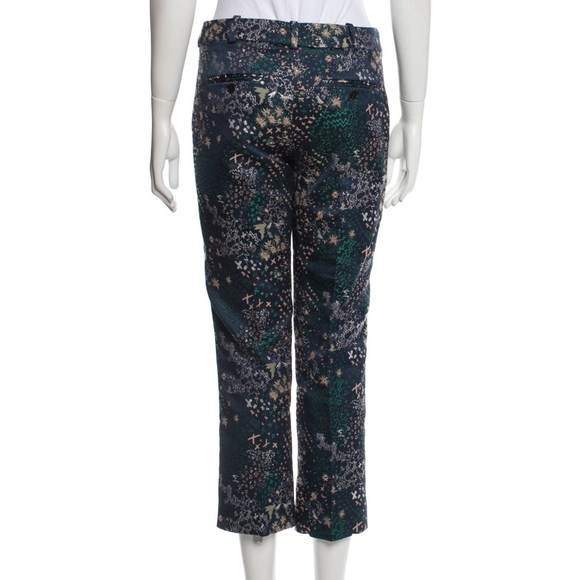 Zadig & Voltaire 36 Posh Jac Glam Trousers Printed Multilogo - Picture 3 of 4